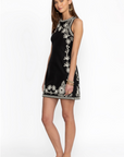 Black Alicia Linen Dress