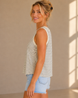 Creme Volga Top