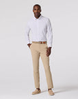 Eggplant Hatch Mark Leeward LS Dress Shirt