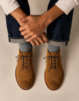 Snuff Waxed Suede Ripley Chukka Boot