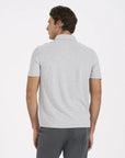 Light Grey S/S Ace Button Down