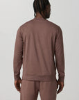 Sable Heather Ponto Performance Crew Sweater