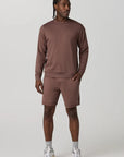 Sable Heather Ponto Performance Crew Sweater