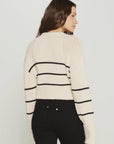 Cream Stripe Marina Cardigan