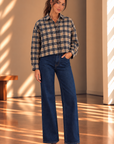 Sugar Plaid Tate Button-Down Shirt