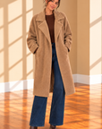 Light Toffee Crosby Cocoon Coat