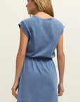 Santorini Indigo Kalani Jersey Denim Dress