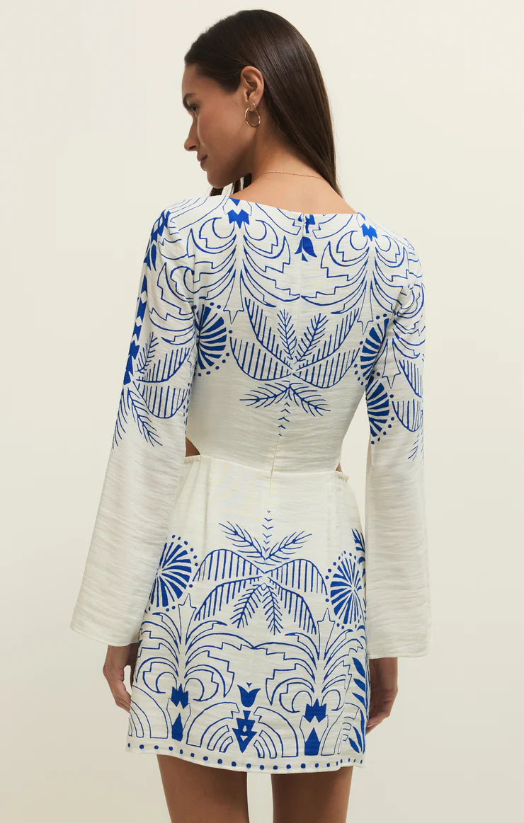 Tahina Nautical Palm Mini Dress – Purpose Boutique Tahina Nautical Palm Mini Dress – Purpose Boutique