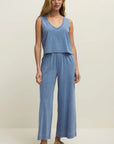 Santorini Indigo Sloane V-Neck Denim Tank
