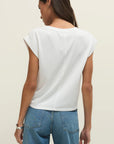 White Camino Jersey Top