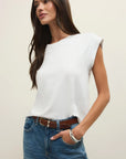 White Camino Jersey Top