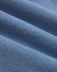Santorini Indigo Reese Jersey Denim Button Up