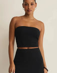 Caffari Black Tube Top