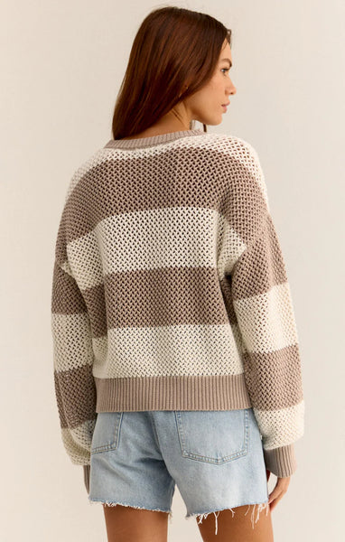 Putty Broadbeach Stripe Sweater