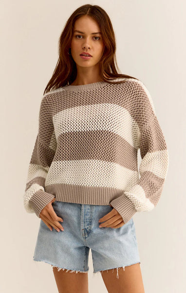 Putty Broadbeach Stripe Sweater