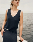 Eclipse Yessenia Whipstitch Tank