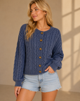 Bleu Jean Janet Cardigan