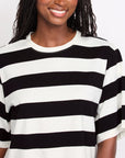 Chalk & Black Belle Tee