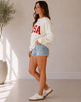 Sea Salt USA Boyfriend Sweatshirt