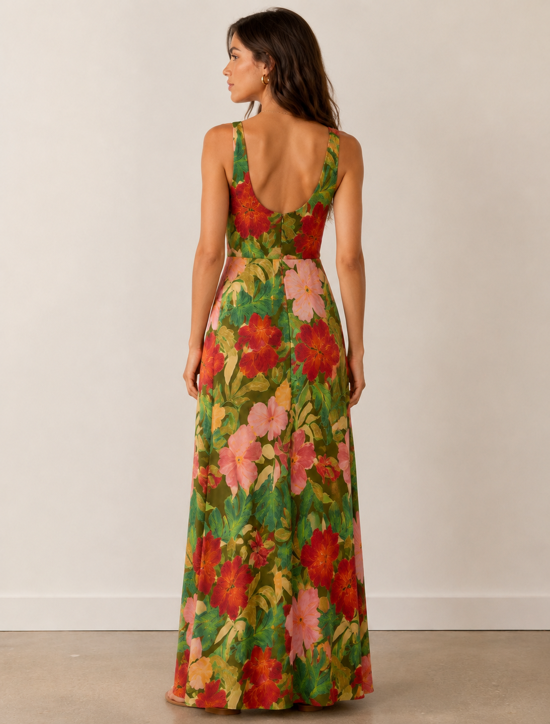 long sleeve white maxi dress uk Iris Long Sleeve Satin Maxi Dress - White