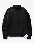 Black Super Weight Quarter Zip