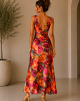 Parisian Floral Alicia Midi Dress
