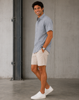 Stone Blue Olivier Short Sleeve Shirt