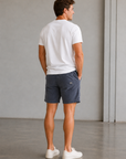 Faded Navy Saturday Corduroy Short 6"