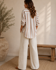 Island Coconut The Perfect Striped Button Up