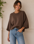 Chocolate Brown Lana Pullover