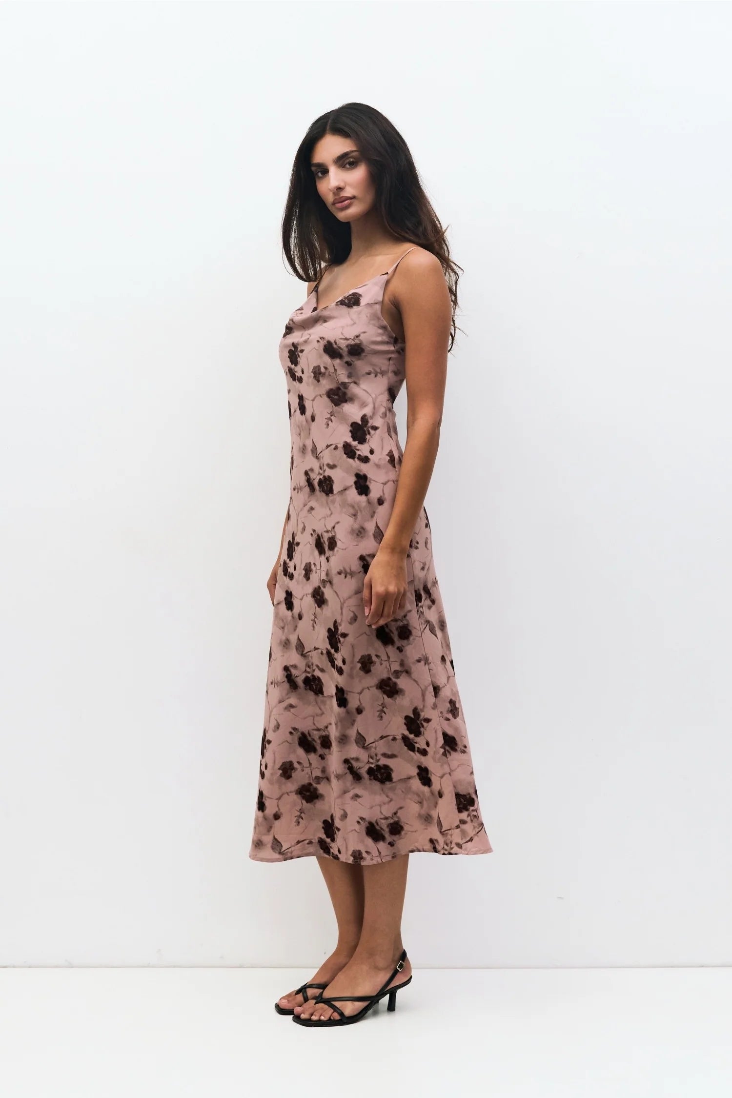 mauve midi dress Mauve Henrietta Midi Dress – Purpose Boutique