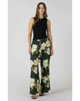 Palm Blossom Wide Leg Pants