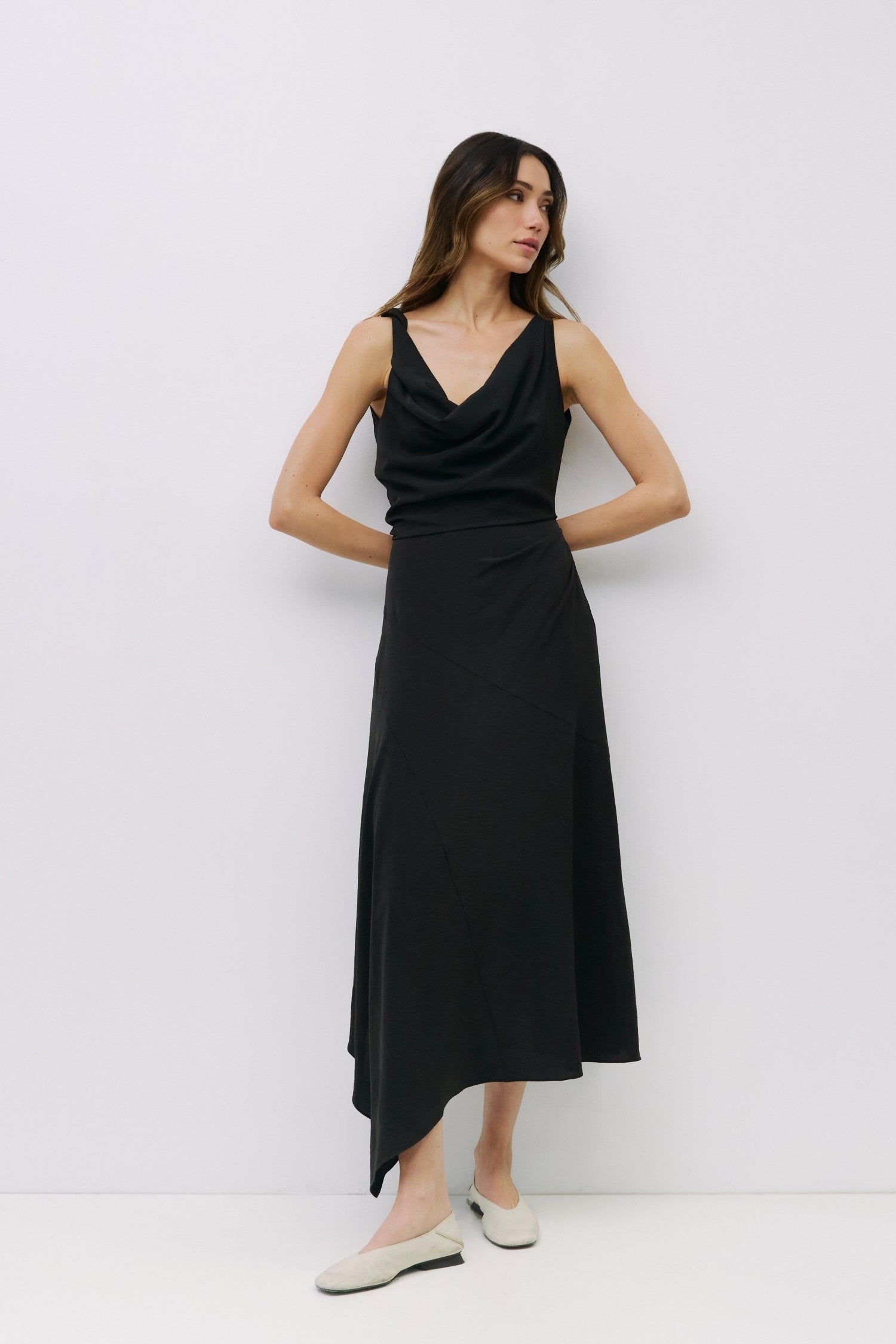 Black Francisca Dress - Black Francisca Dress -