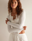 Ivory Going Places Cardigan