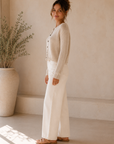 Beige Martha Cardigan