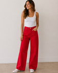 Tomato Meg High Rise Fab Ab Wide Leg