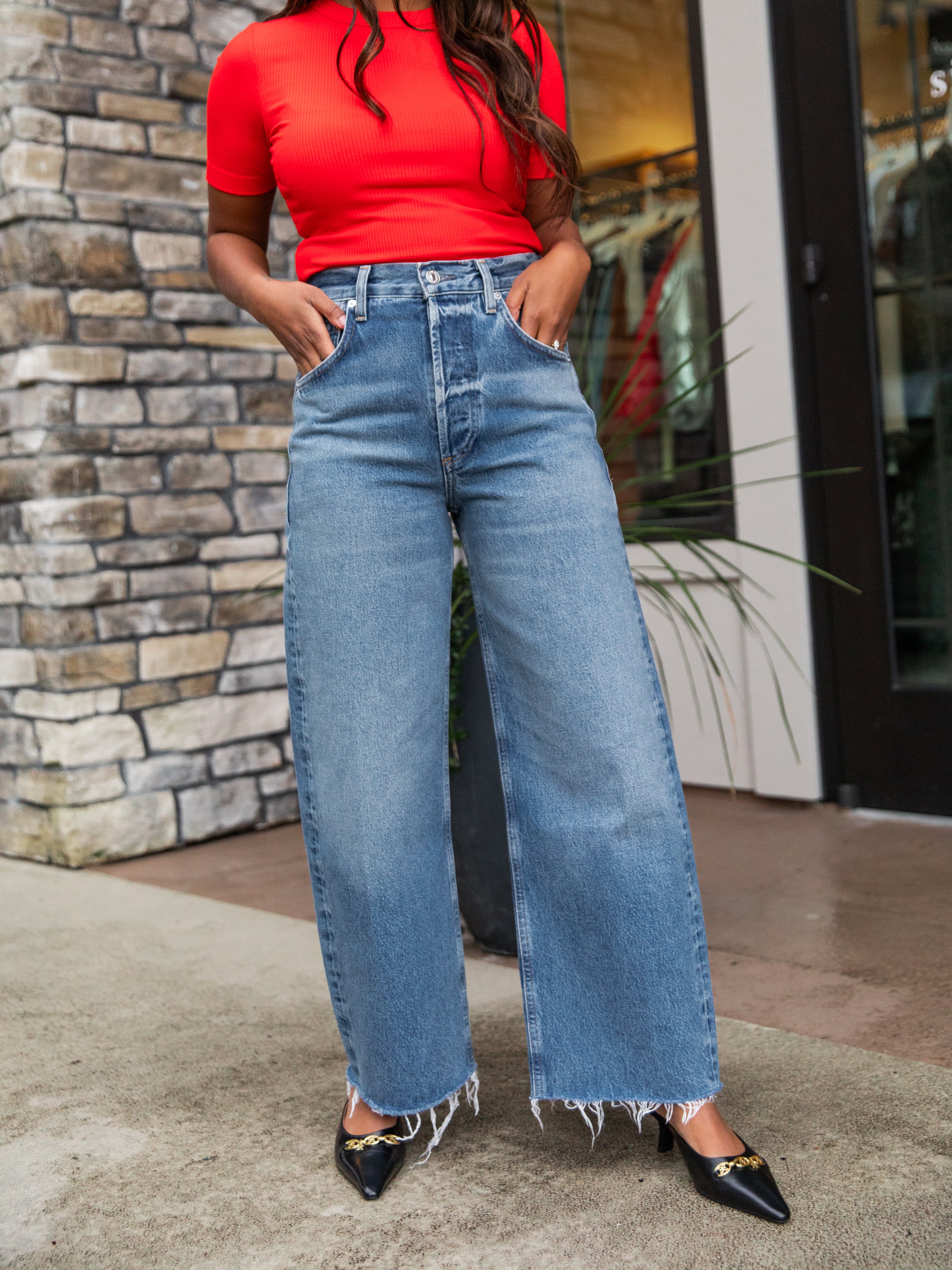 Doheny Ayla Raw Hem Crop Denim – Purpose Boutique Doheny Ayla Raw Hem Crop Denim – Purpose Boutique