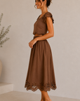 Brown Estrella Top