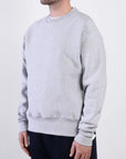 Heather Grey Super Weight Crewneck