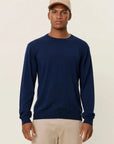 Dark Navy Greyson Merino Knit