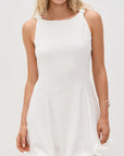 White Celesta Mini Dress