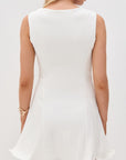 White Celesta Mini Dress