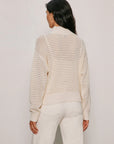 Collagen Knit 1/2 Zip Sweater