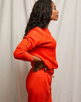 Tomato Ziggy Crewneck Sweatshirt
