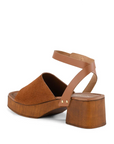 Brown Step Forward Suede Leather