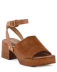 Brown Step Forward Suede Leather