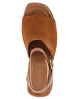 Brown Step Forward Suede Leather