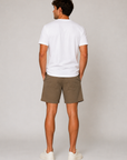 Taupe Comfort Terry Utility Short