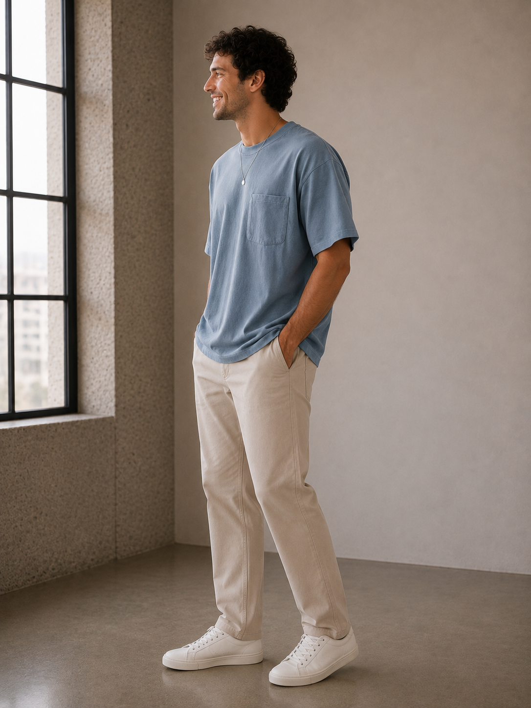Slate Vintage Terry SS T-Shirt