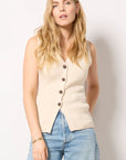 Soft Dove Audra Vest Cardigan